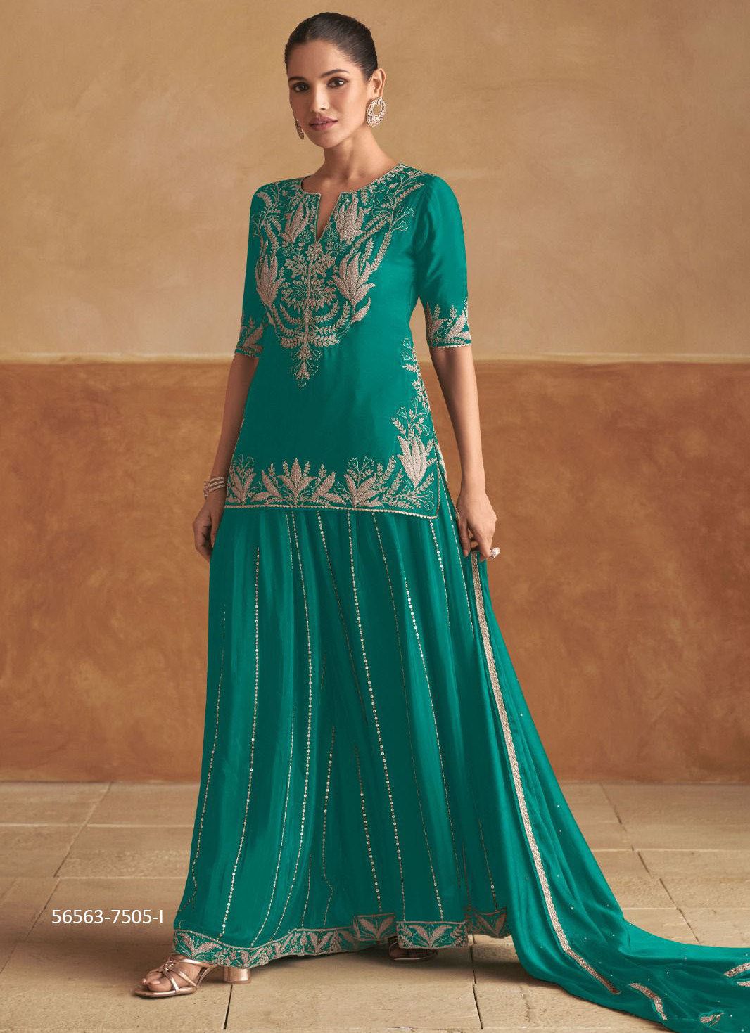 HANIYA COLORS - CATALOG # 56563 (SET OF 5 READYMADE SUITS) HANIYA COLORS - CATALOG # 56563 (SET OF 5 READYMADE SUITS)