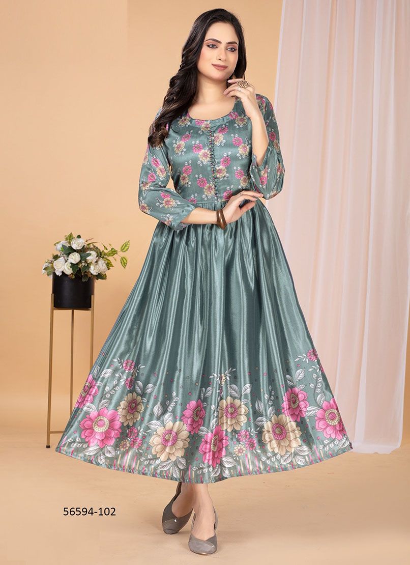 CHANDNI - CATALOG # 56594 (SET OF 8 READYMADE KURTIS)