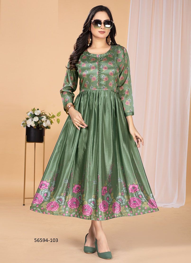 CHANDNI - CATALOG # 56594 (SET OF 8 READYMADE KURTIS)