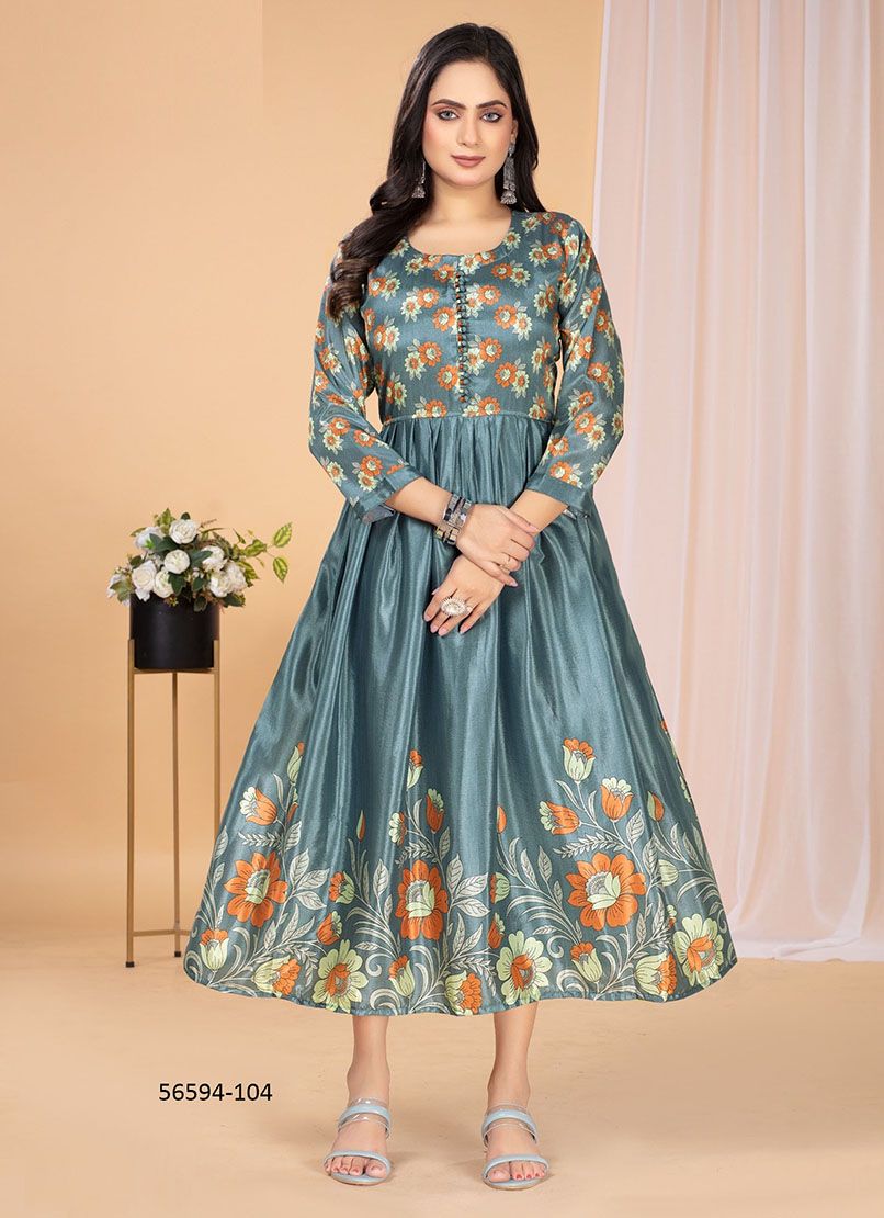 CHANDNI - CATALOG # 56594 (SET OF 8 READYMADE KURTIS)