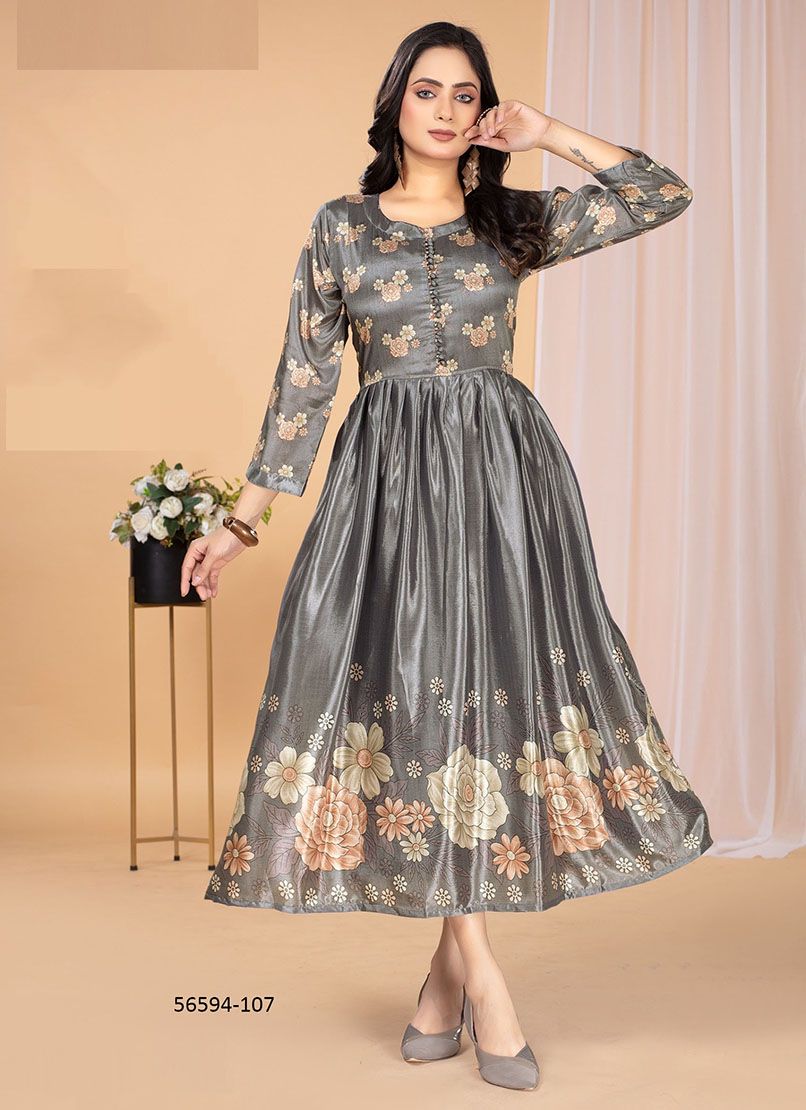 CHANDNI - CATALOG # 56594 (SET OF 8 READYMADE KURTIS)