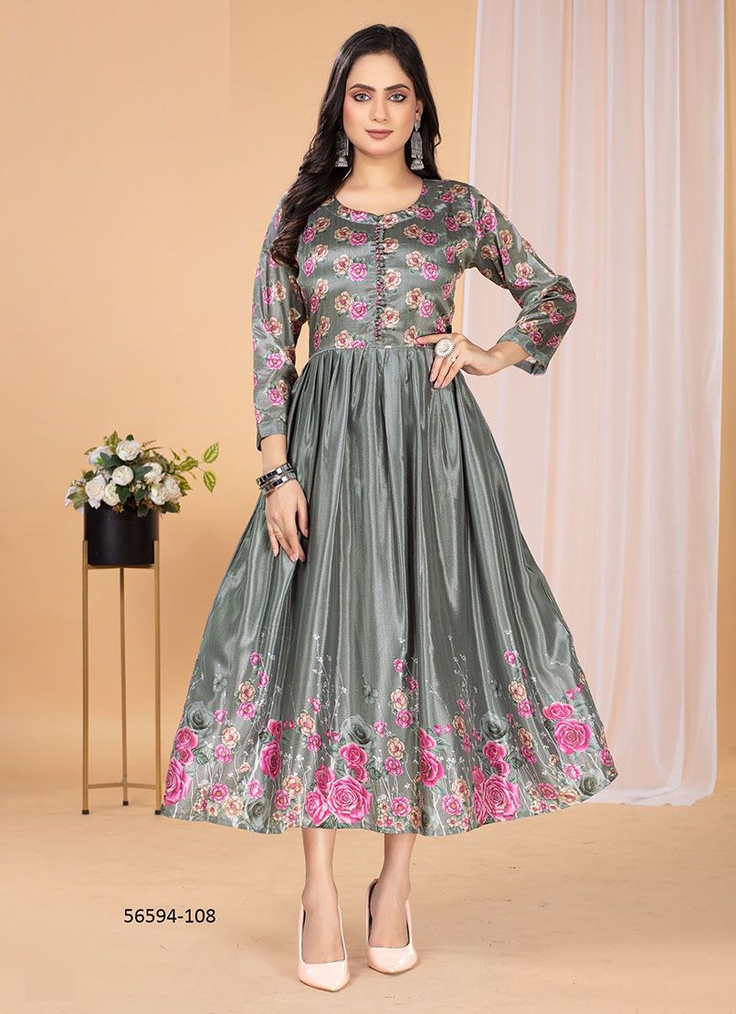 CHANDNI - CATALOG # 56594 (SET OF 8 READYMADE KURTIS)