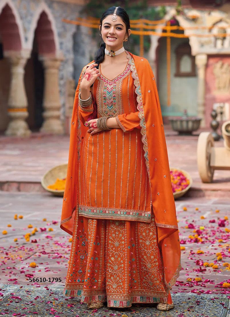 SEHENAAZ - CATALOG # 56610 (SET OF 4 READYMADE SUITS)