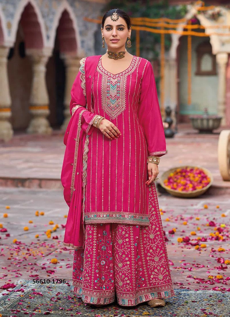 SEHENAAZ - CATALOG # 56610 (SET OF 4 READYMADE SUITS)