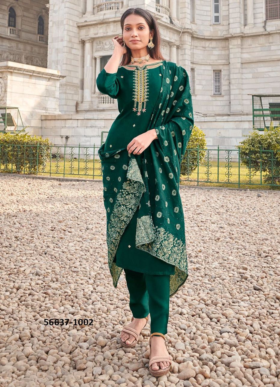 MEERA - CATALOG # 56637 (SET OF 6 READYMADE SUITS) 