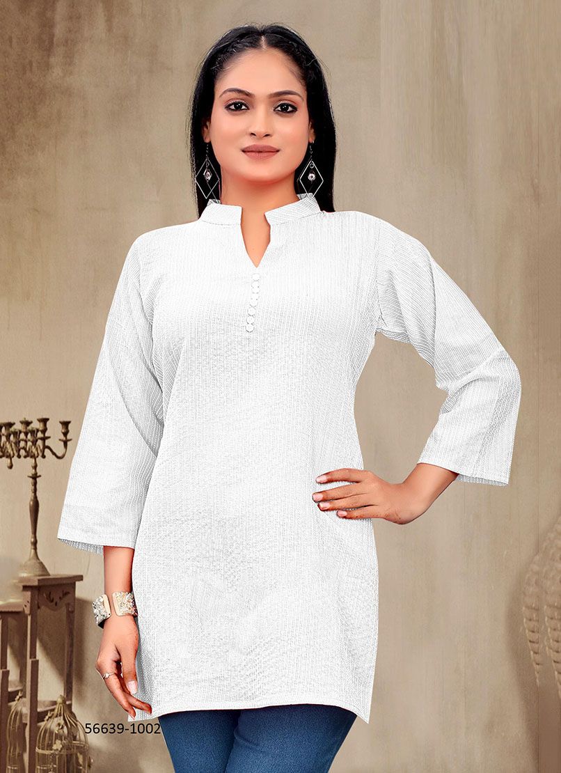 KATHA - CATALOG # 56639 (SET OF 8 SIZE-SETS [READYMADE KURTIS])