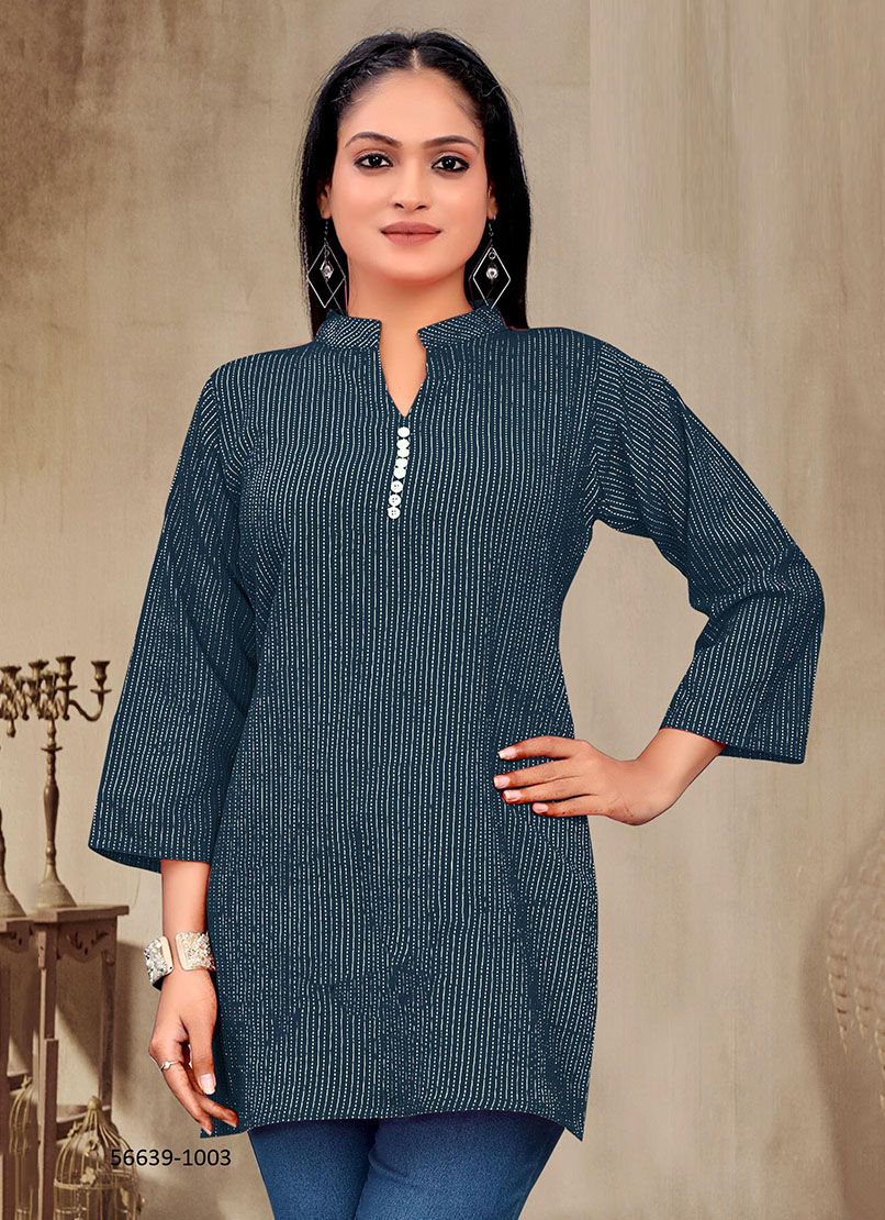 KATHA - CATALOG # 56639 (SET OF 8 SIZE-SETS [READYMADE KURTIS])
