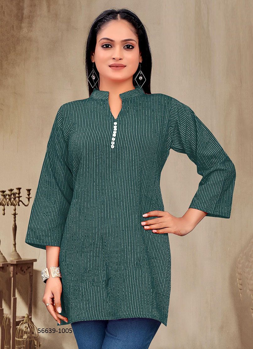 KATHA - CATALOG # 56639 (SET OF 8 SIZE-SETS [READYMADE KURTIS])