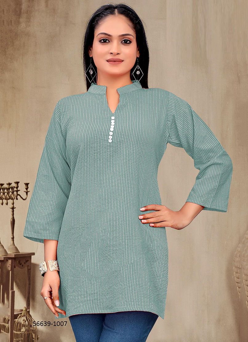 KATHA - CATALOG # 56639 (SET OF 8 SIZE-SETS [READYMADE KURTIS])