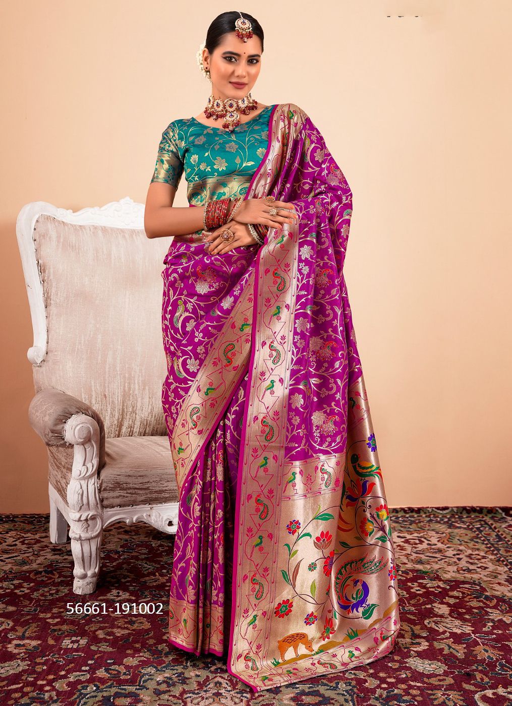 SHAILJA SILK - CATALOG # 56661 (SET OF 7 SAREES)