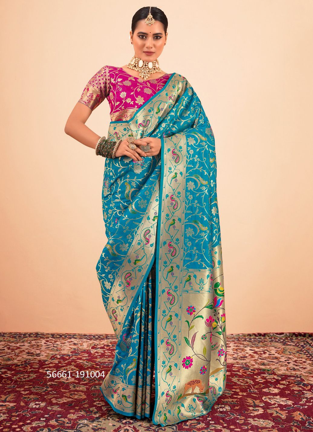 SHAILJA SILK - CATALOG # 56661 (SET OF 7 SAREES)