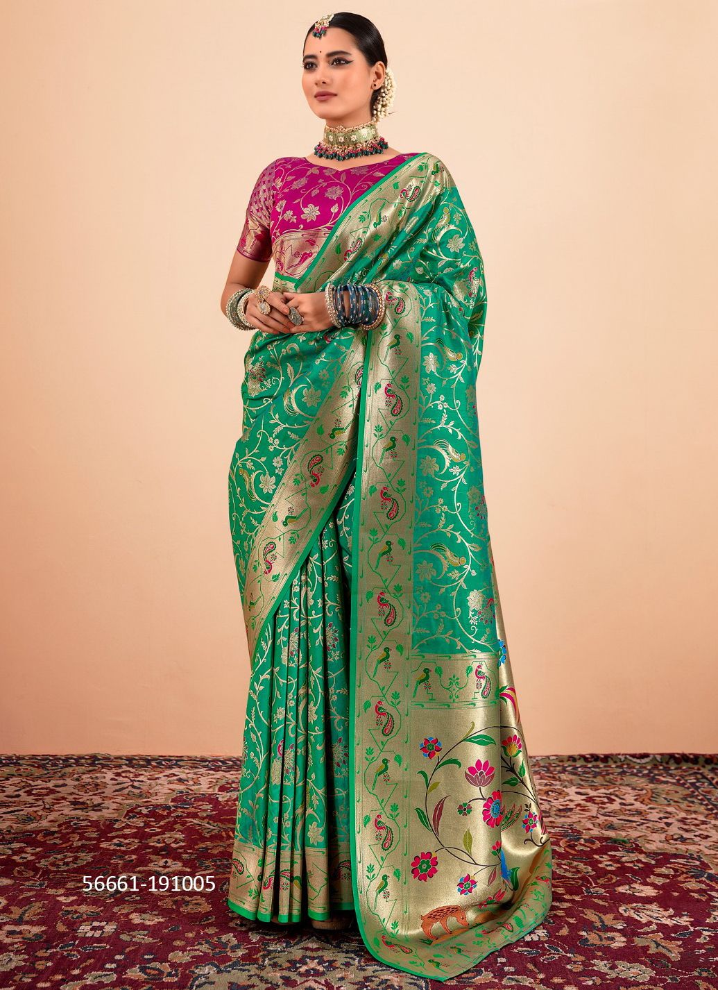 SHAILJA SILK - CATALOG # 56661 (SET OF 7 SAREES)