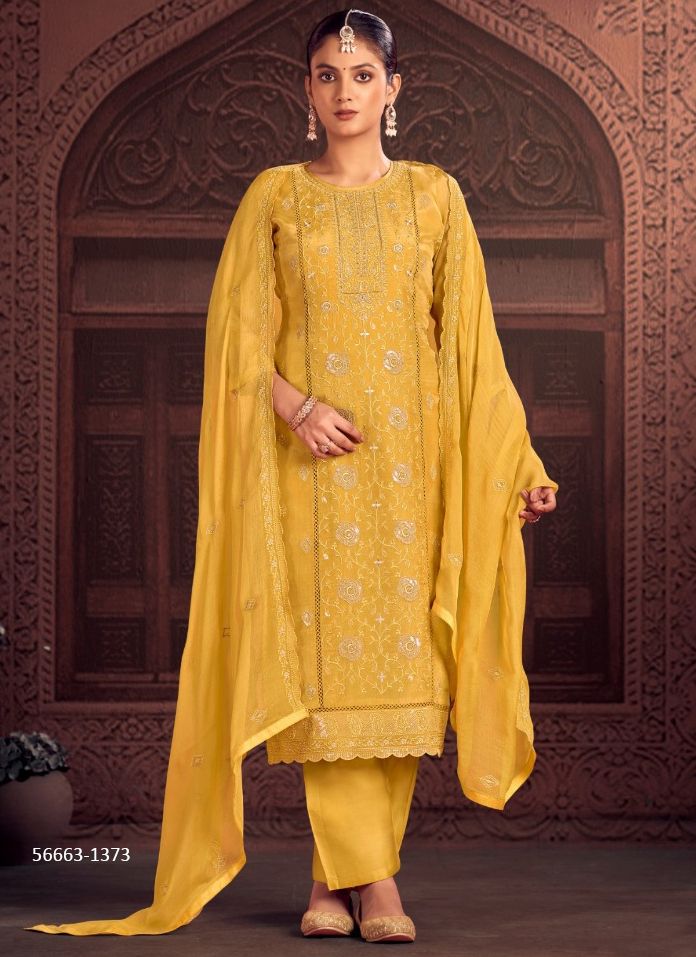 KUMKUM - CATALOG # 56663 (SET OF 4 SEMI-STITCHED SUITS) KUMKUM - CATALOG # 56663 (SET OF 4 SEMI-STITCHED SUITS)