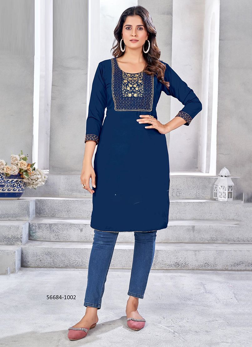 POPCORN 2 - CATALOG # 56684 (SET OF 6 READYMADE KURTIS) POPCORN 2 - CATALOG # 56684 (SET OF 6 READYMADE KURTIS)