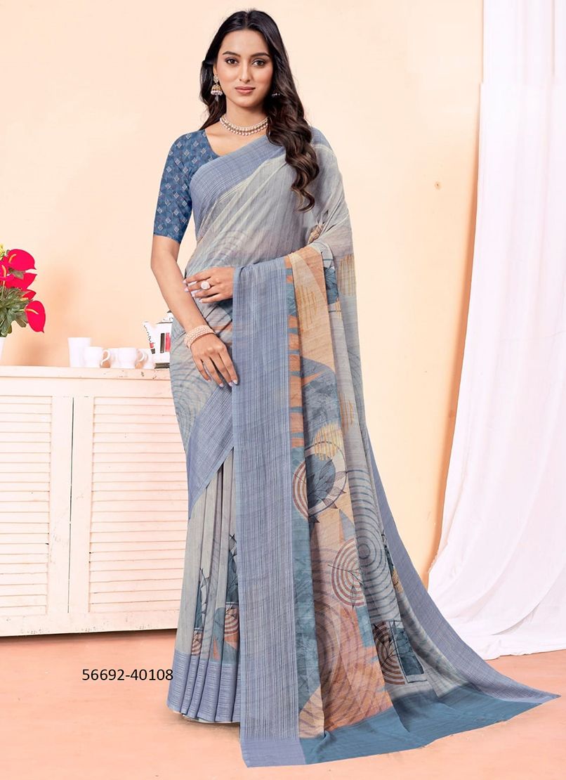 KIANA - CATALOG # 56692 (SET OF 6 SAREES)