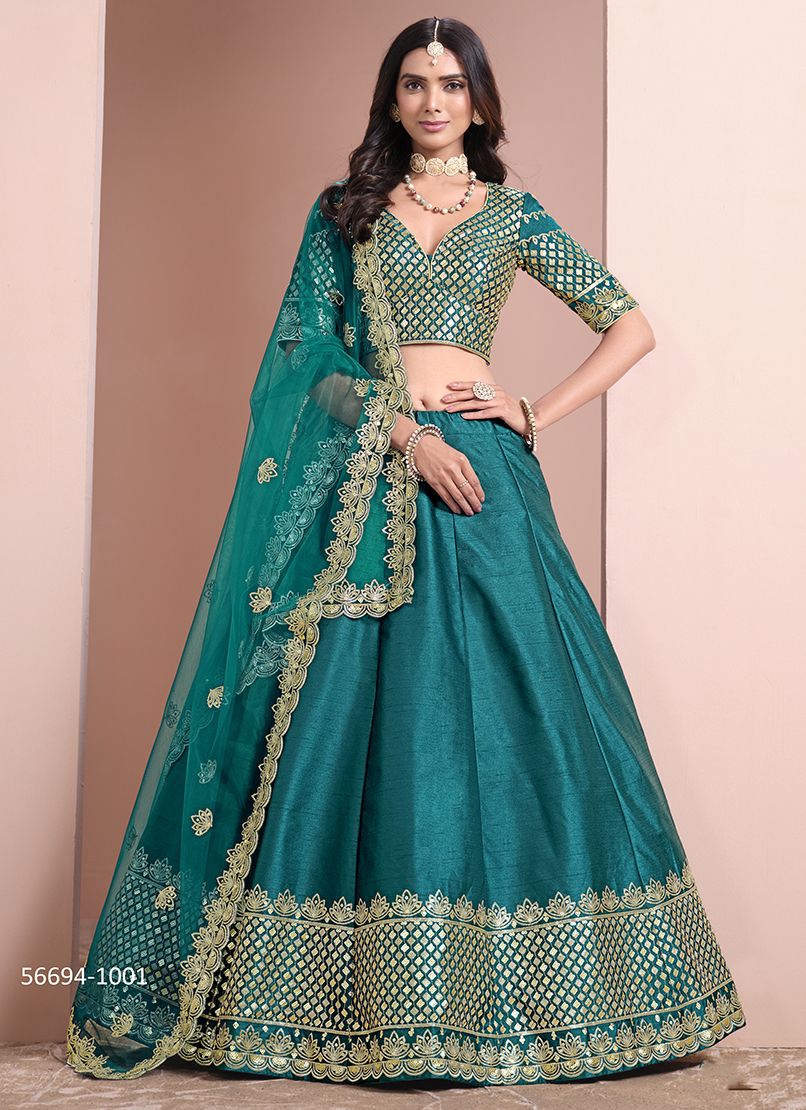 MEHVISH 10 - CATALOG # 56694 (SET OF 4 LEHENGAS (SEMI-STITCHED)) MEHVISH 10 - CATALOG # 56694 (SET OF 4 LEHENGAS (SEMI-STITCHED))