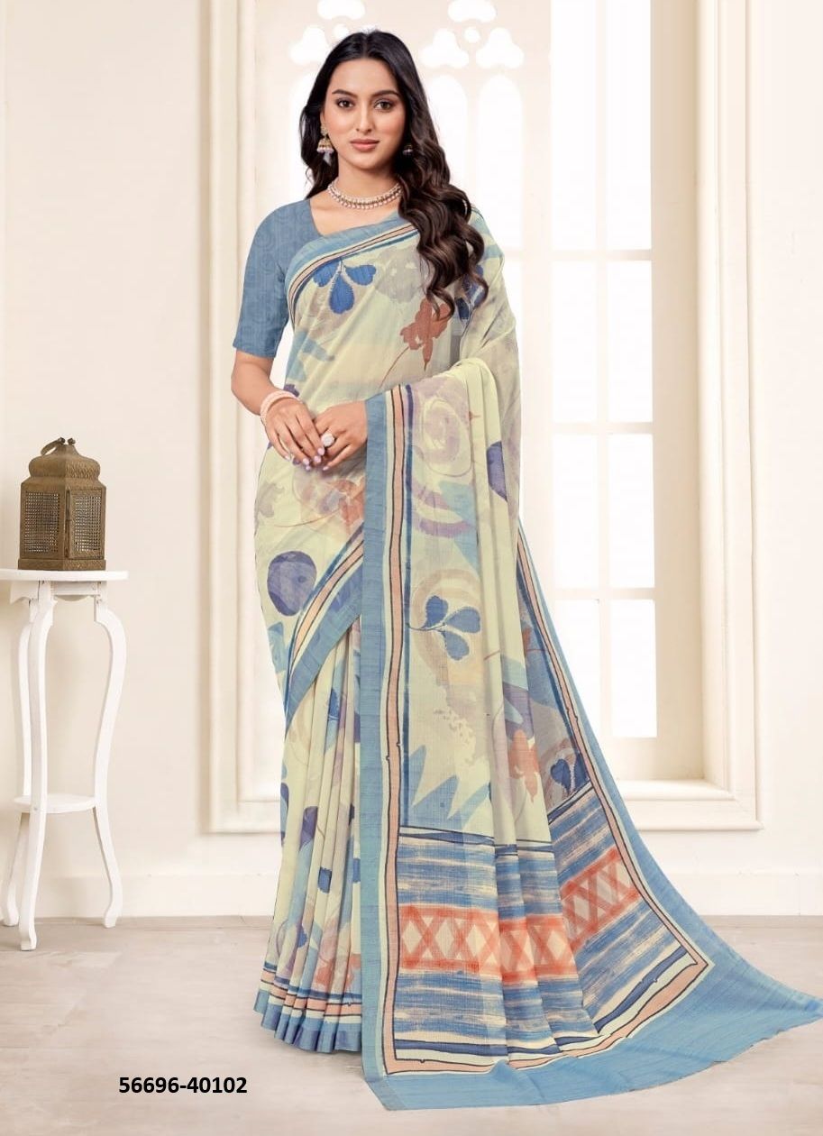 KARNI - CATALOG # 56696 (SET OF 6 SAREES) KARNI - CATALOG # 56696 (SET OF 6 SAREES)