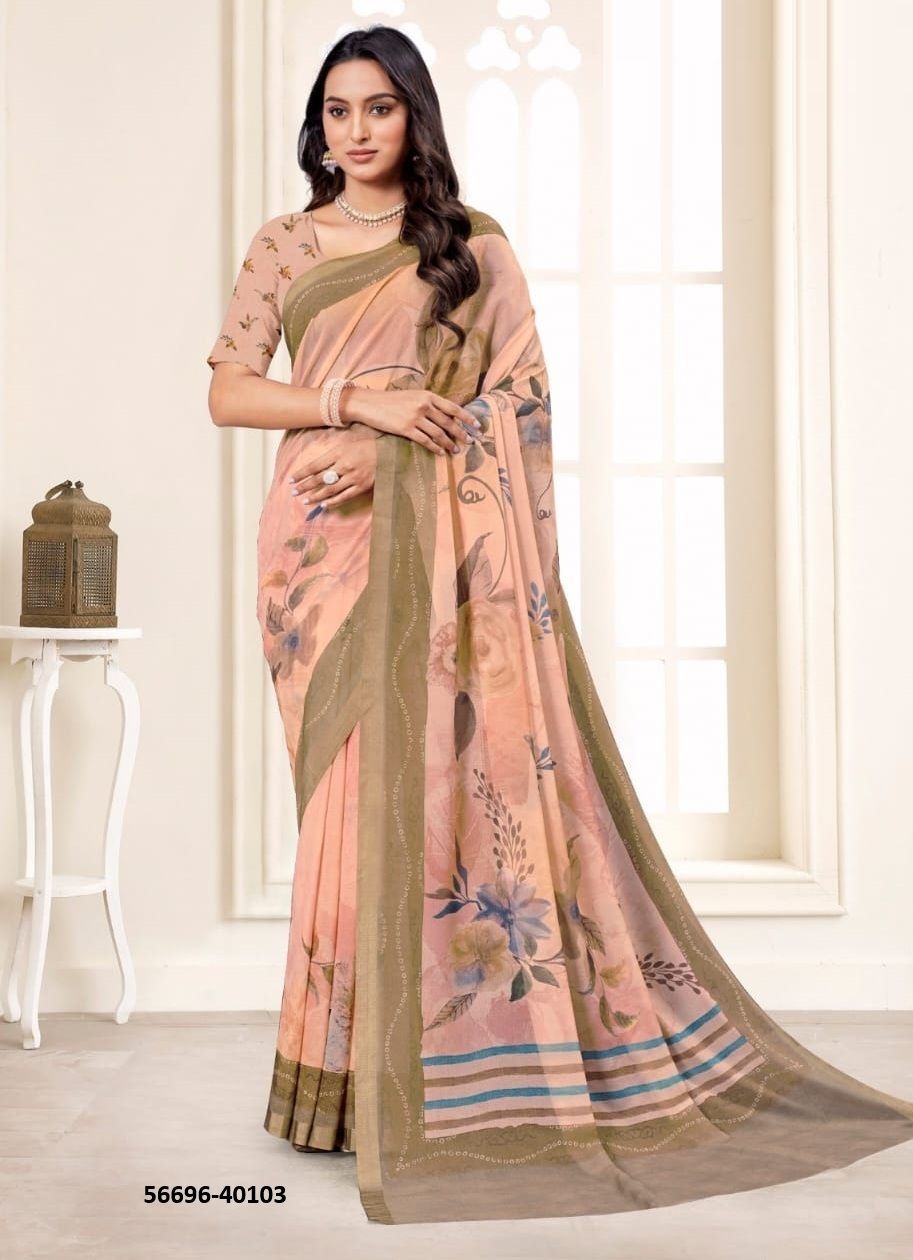 KARNI - CATALOG # 56696 (SET OF 6 SAREES) KARNI - CATALOG # 56696 (SET OF 6 SAREES)