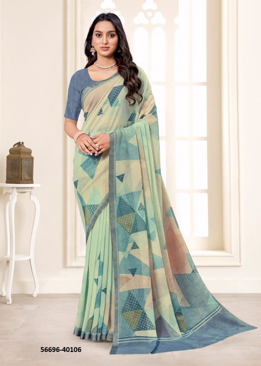 KARNI - CATALOG # 56696 (SET OF 6 SAREES) KARNI - CATALOG # 56696 (SET OF 6 SAREES)