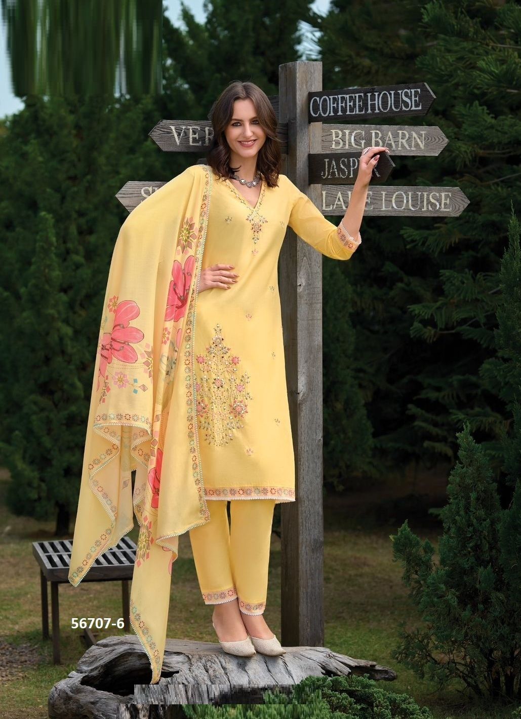 AURA - CATALOG # 56707 (SET OF 6 READYMADE SUITS) AURA - CATALOG # 56707 (SET OF 6 READYMADE SUITS)