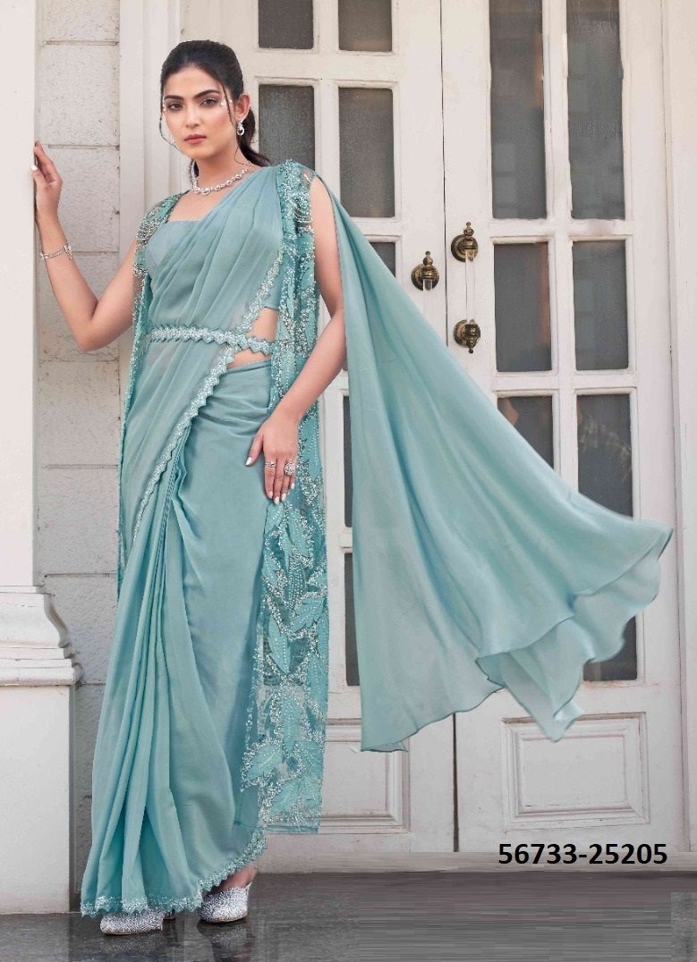 OPHELIA - CATALOG # 56733 (SET OF 7 SAREES)