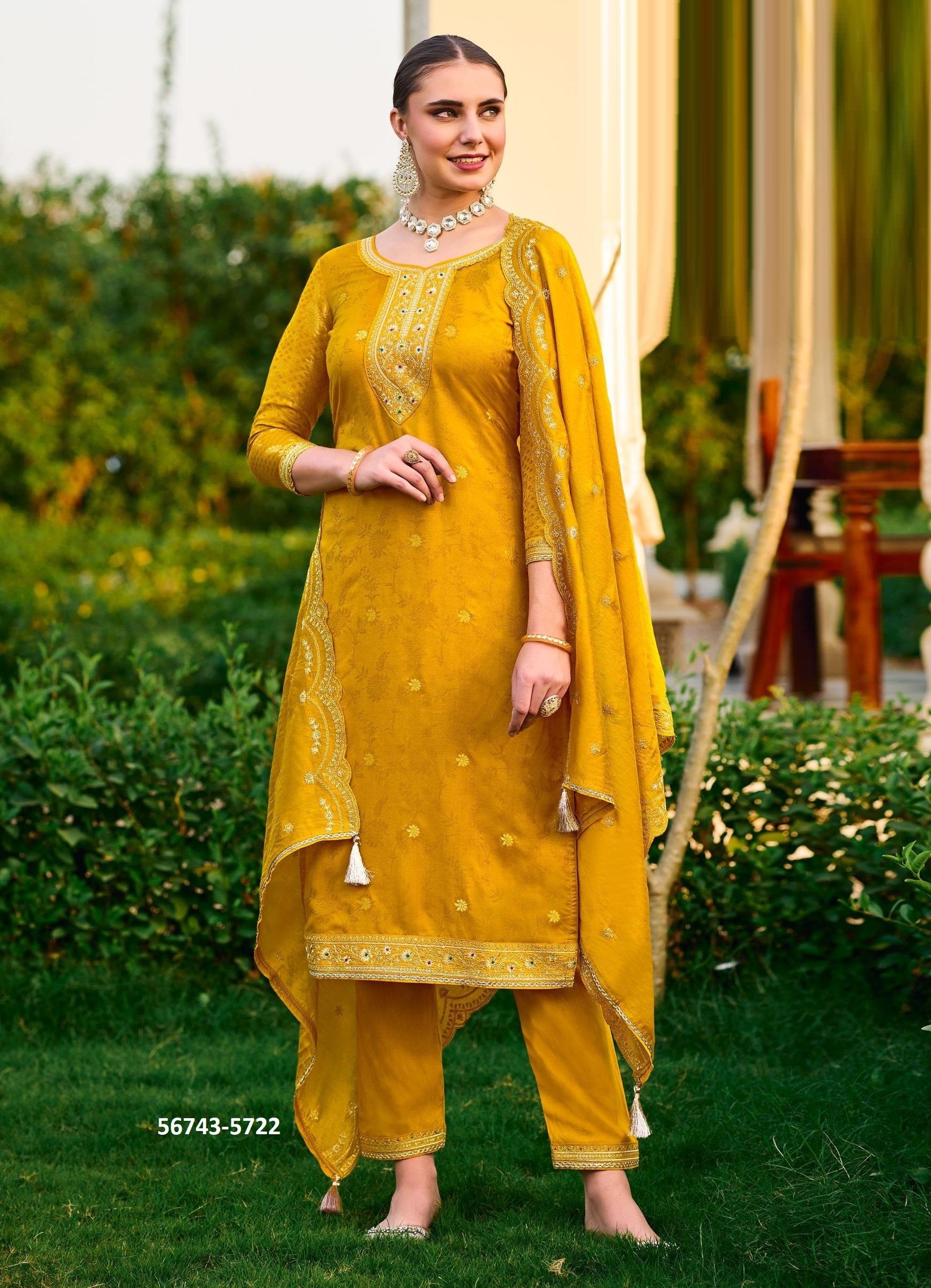 AWAARI - CATALOG # 56743 (SET OF 4 READYMADE SUITS)