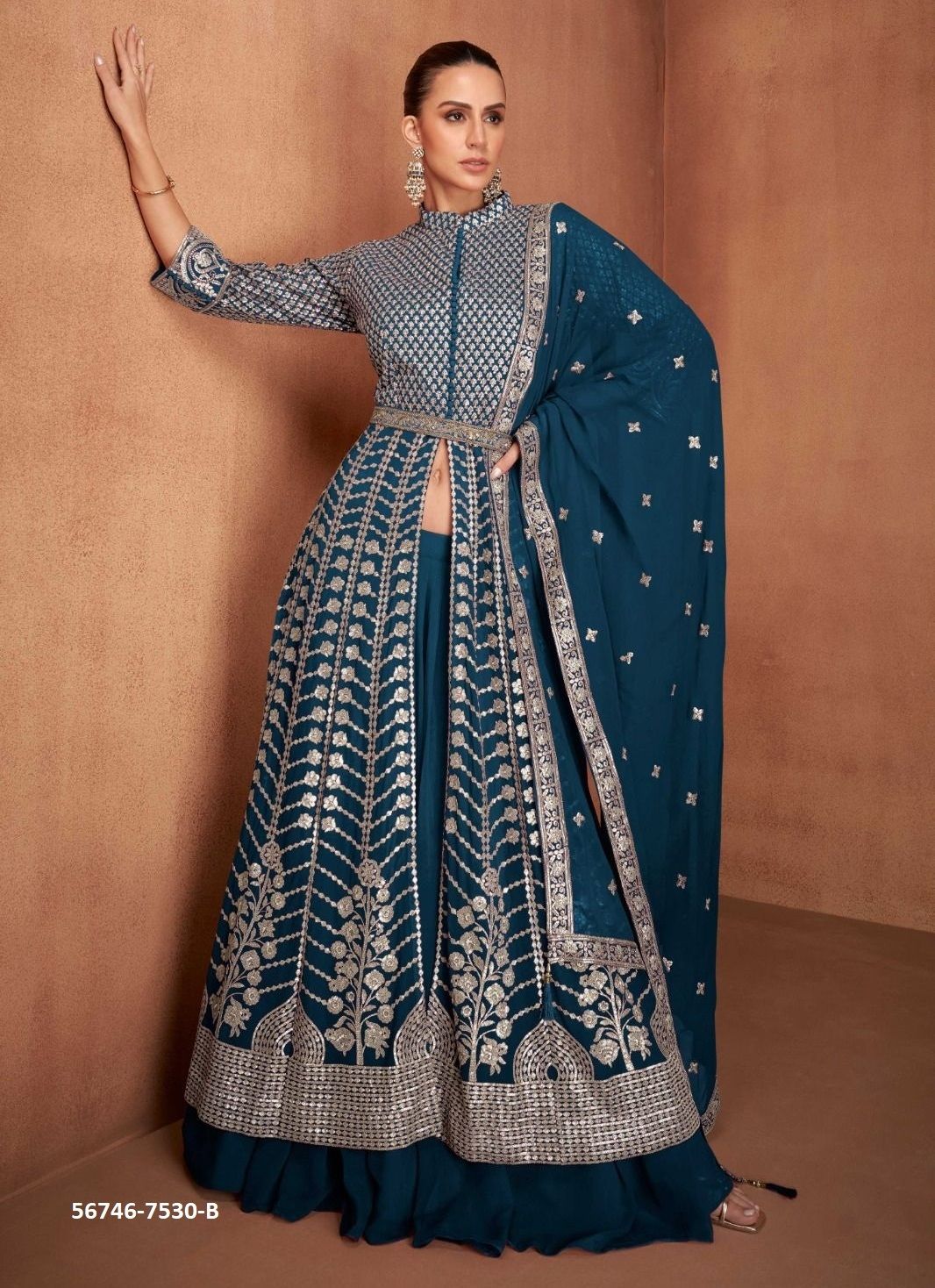 KHWAAB - CATALOG # 56746 (SET OF 3 INDO-WESTERN)