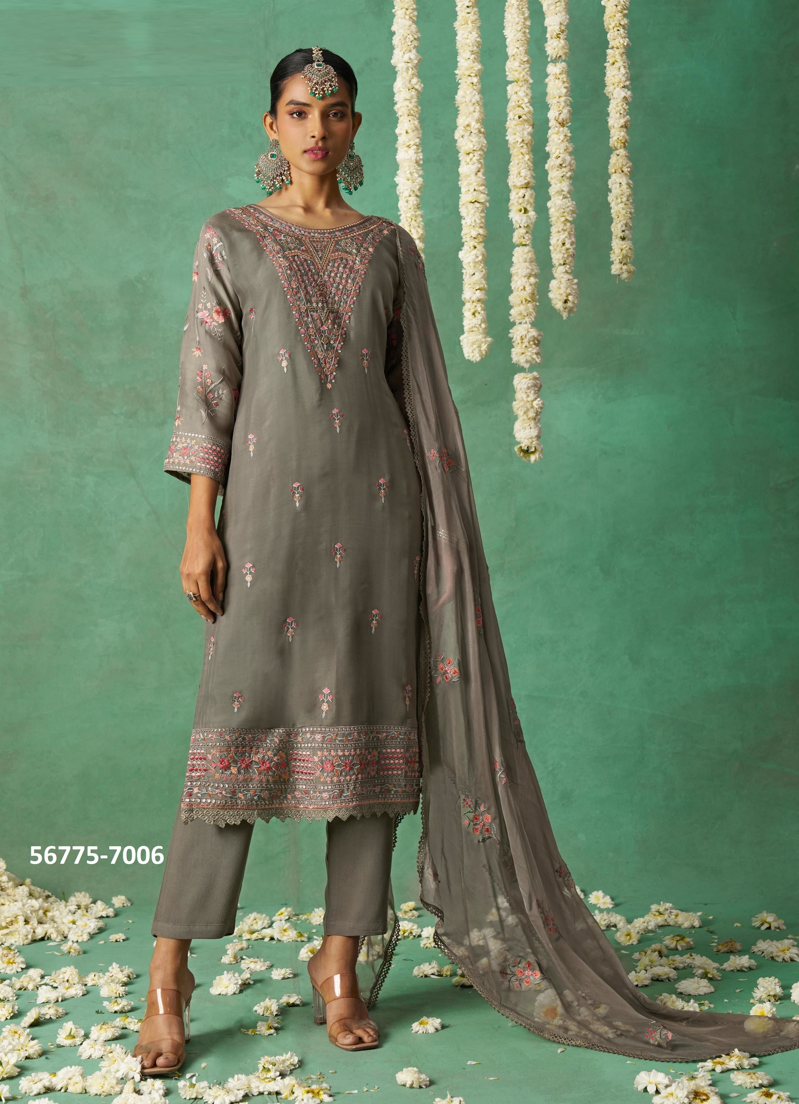 ROSE - CATALOG # 56775 (SET OF 4 SEMI-STITCHED SUITS)