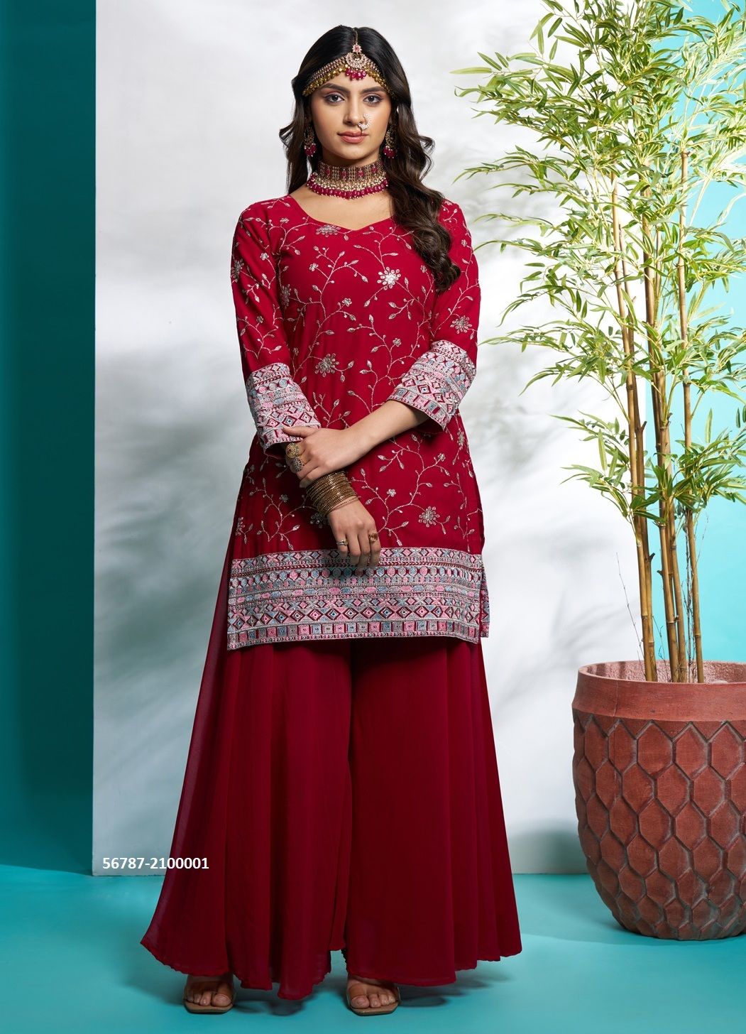 AAYAA 21 - CATALOG # 56787 (SET OF 4 READYMADE SUITS) AAYAA 21 - CATALOG # 56787 (SET OF 4 READYMADE SUITS)