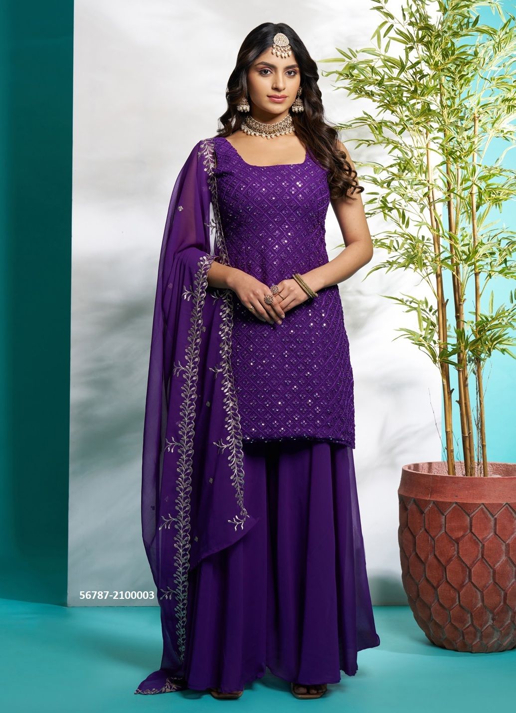 AAYAA 21 - CATALOG # 56787 (SET OF 4 READYMADE SUITS) AAYAA 21 - CATALOG # 56787 (SET OF 4 READYMADE SUITS)