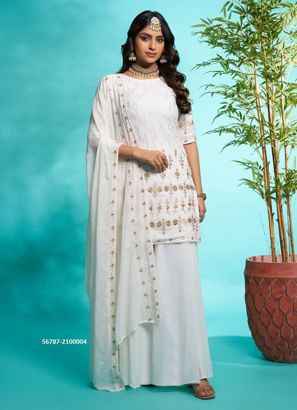 AAYAA 21 - CATALOG # 56787 (SET OF 4 READYMADE SUITS) AAYAA 21 - CATALOG # 56787 (SET OF 4 READYMADE SUITS)