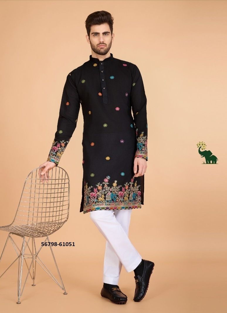 SANSKRUTI STYLES - CATALOG # 56798 (SET OF 4 MEN'S WEAR) SANSKRUTI STYLES - CATALOG # 56798 (SET OF 4 MEN'S WEAR)