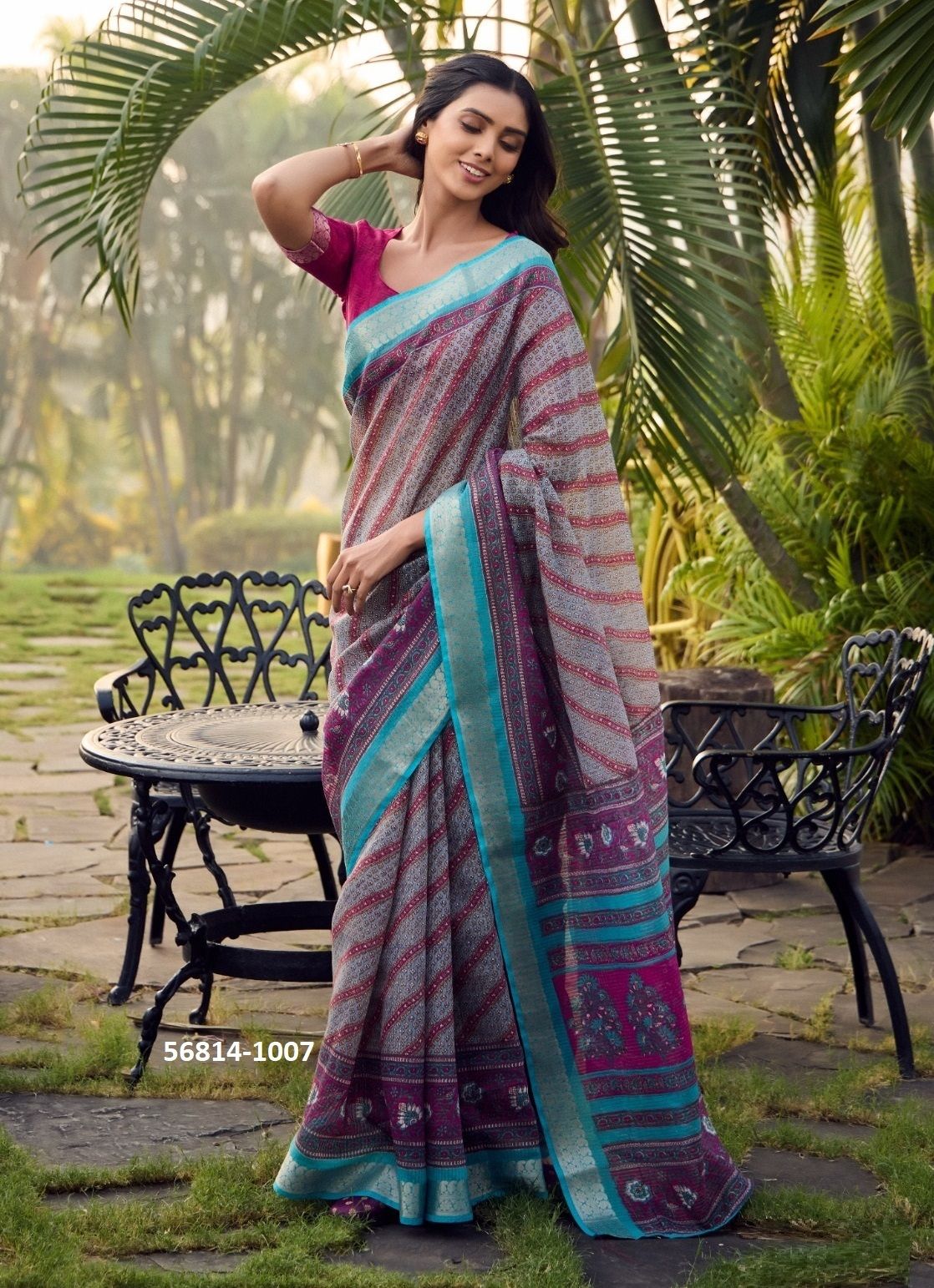 SUGANDHA - CATALOG # 56814 (SET OF 10 SAREES)