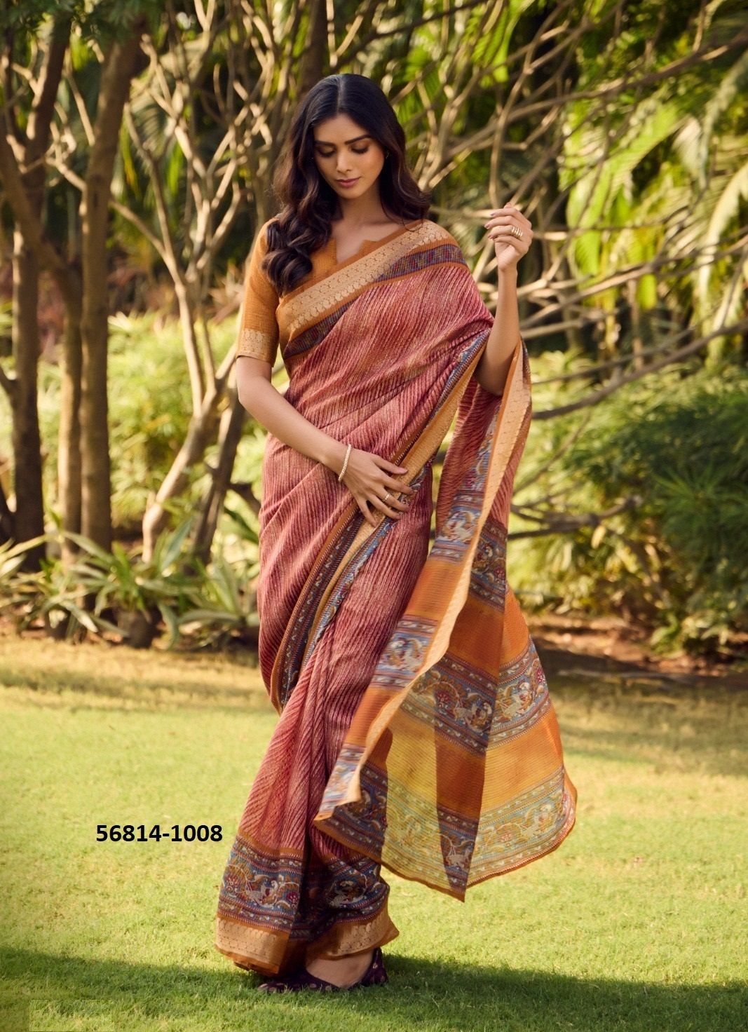 SUGANDHA - CATALOG # 56814 (SET OF 10 SAREES)
