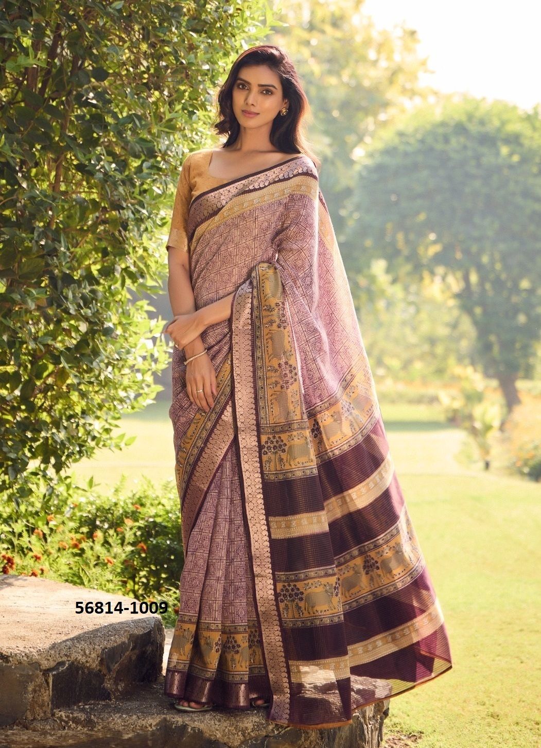 SUGANDHA - CATALOG # 56814 (SET OF 10 SAREES)