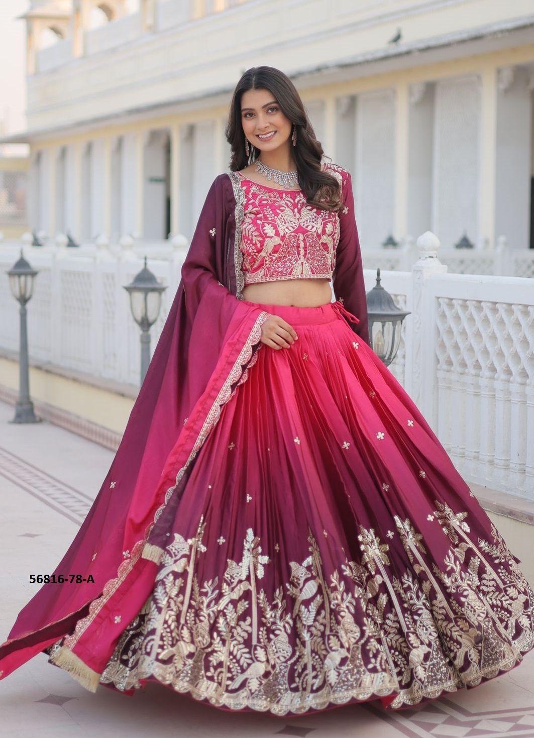 SERIES 78 - CATALOG # 56816 (SET OF 2 READYMADE LEHENGAS) SERIES 78 - CATALOG # 56816 (SET OF 2 READYMADE LEHENGAS)
