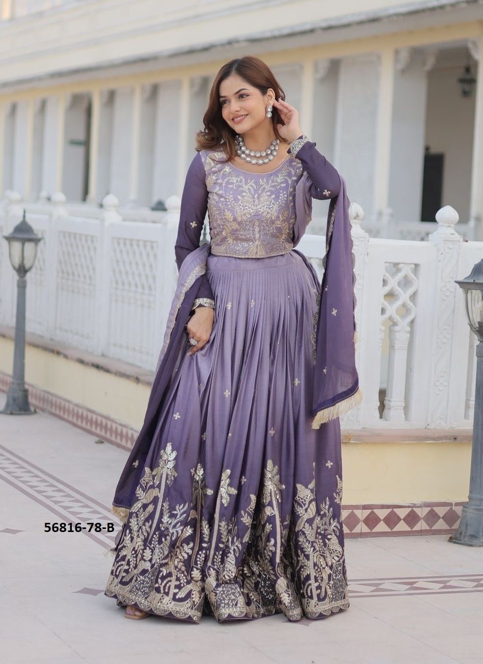 SERIES 78 - CATALOG # 56816 (SET OF 2 READYMADE LEHENGAS) SERIES 78 - CATALOG # 56816 (SET OF 2 READYMADE LEHENGAS)