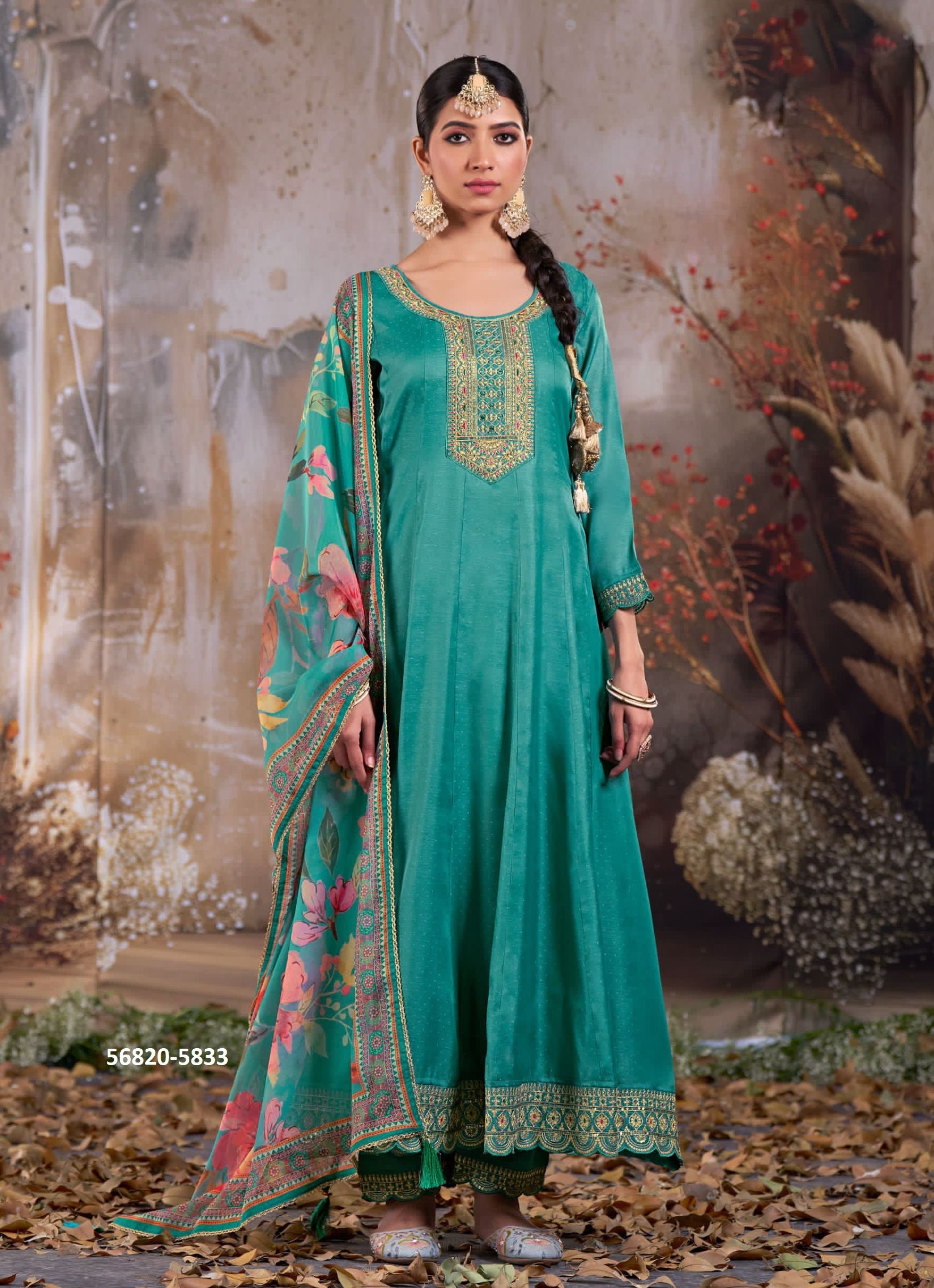 JASHMINE - CATALOG # 56820 (SET OF 6 READYMADE SUITS)