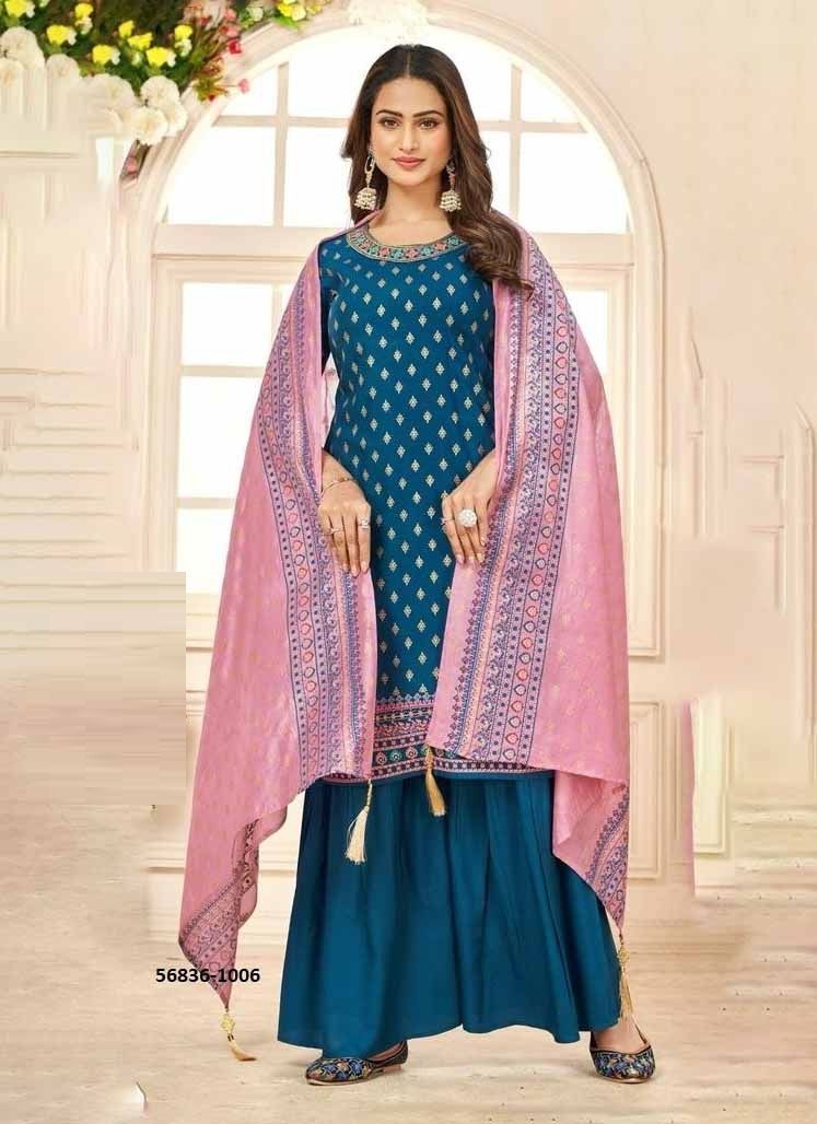 CHAHAL - CATALOG # 56836 (SET OF 8 READYMADE SUITS) MADE IN INDIA BY BLUE HILLS CHAHAL - CATALOG # 56836 (SET OF 8 READYMADE SUITS) MADE IN INDIA BY BLUE HILLS