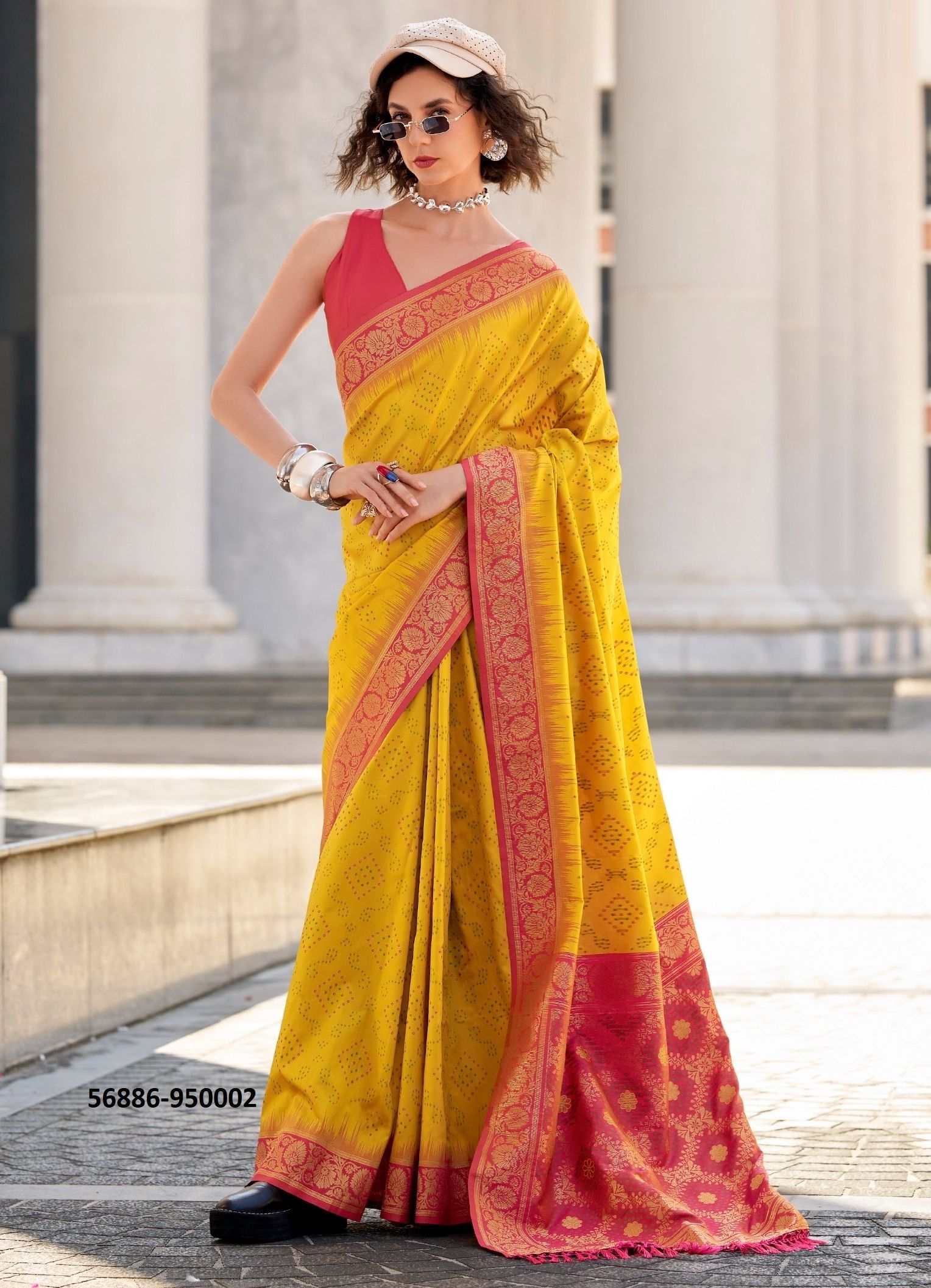 ZARA SILK - CATALOG # 56886 (SET OF 7 SAREES) by BRAND STROLLAY ®