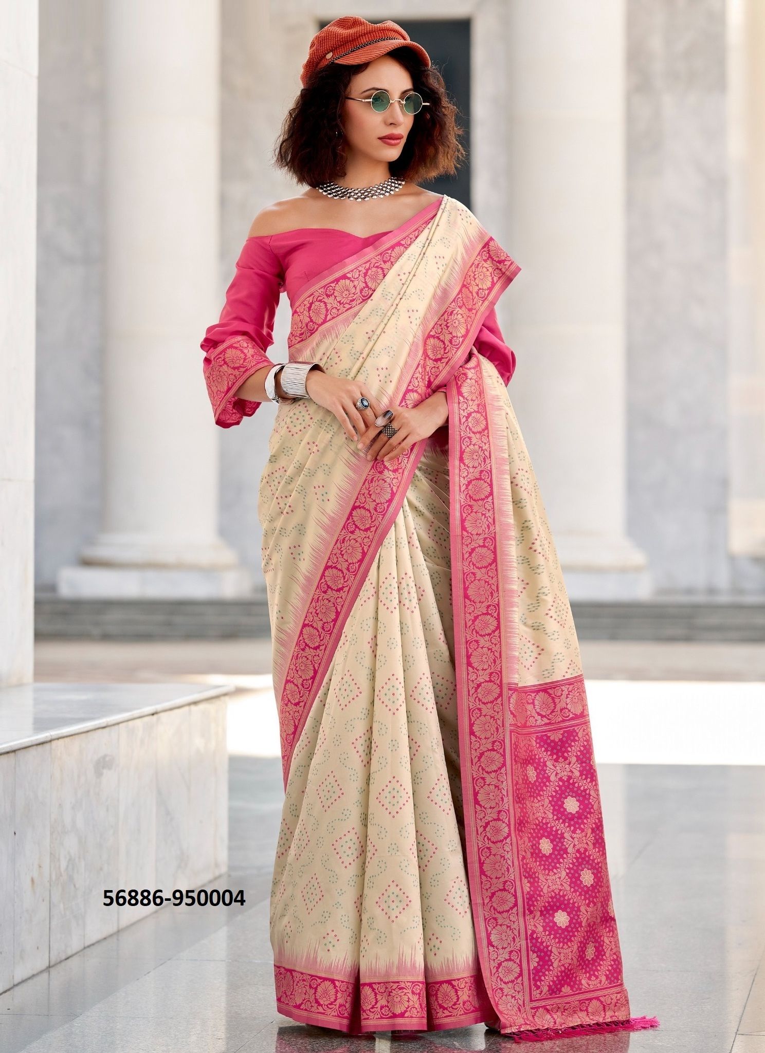 ZARA SILK - CATALOG # 56886 (SET OF 7 SAREES) by BRAND STROLLAY ®