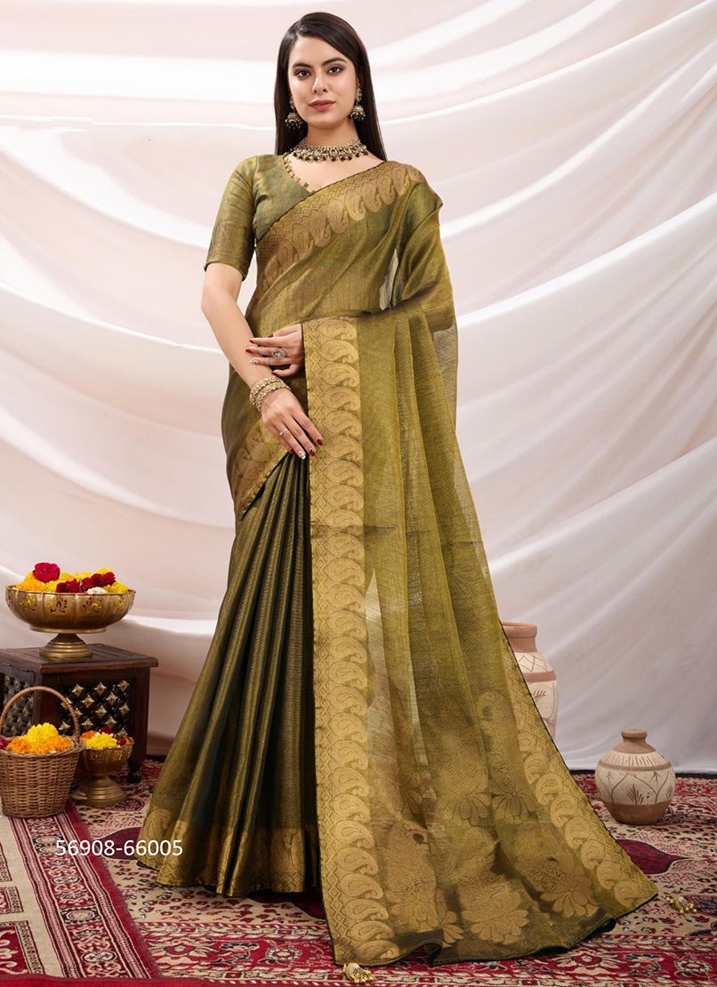 ZAYRA - Catalog # 56908 (Set of 8 SAREES) by Brand S-ETHNIC LIFESTYLE