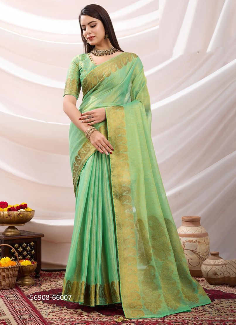 ZAYRA - Catalog # 56908 (Set of 8 SAREES) by Brand S-ETHNIC LIFESTYLE