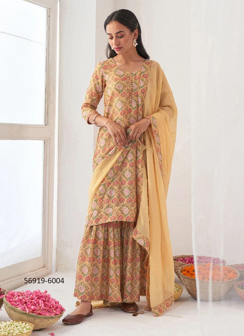 ALFAAZ 6 - Catalog # 56919 (Set of 3 READYMADE SUITS) by Brand STROLLAY ®