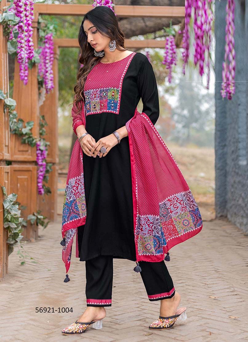 AMAYA - Catalog # 56921 (Set of 6 READYMADE SUITS) by Brand MITTOO