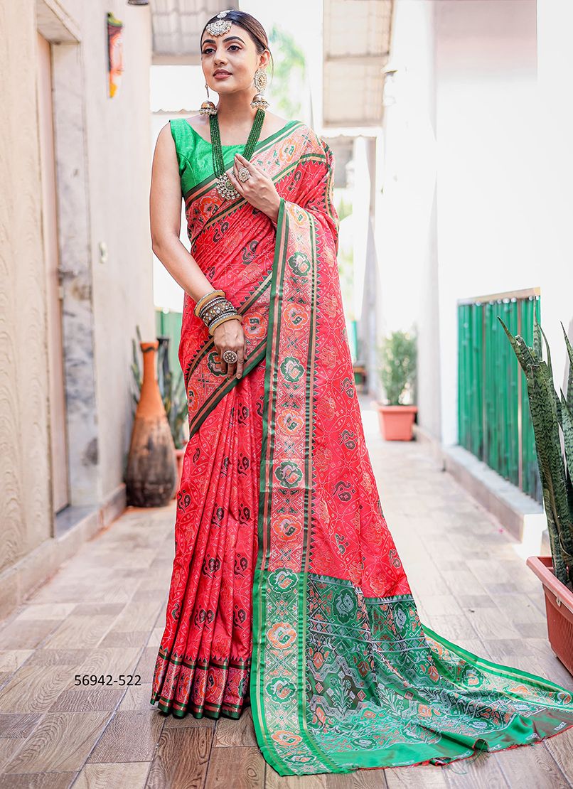 RUTUJA PATOLA - Catalog # 56942 (Set of 6 Sarees) by Brand STROLLAY ®