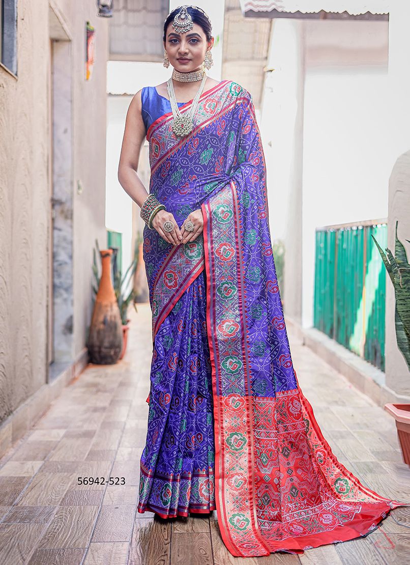 RUTUJA PATOLA - Catalog # 56942 (Set of 6 Sarees) by Brand STROLLAY ®