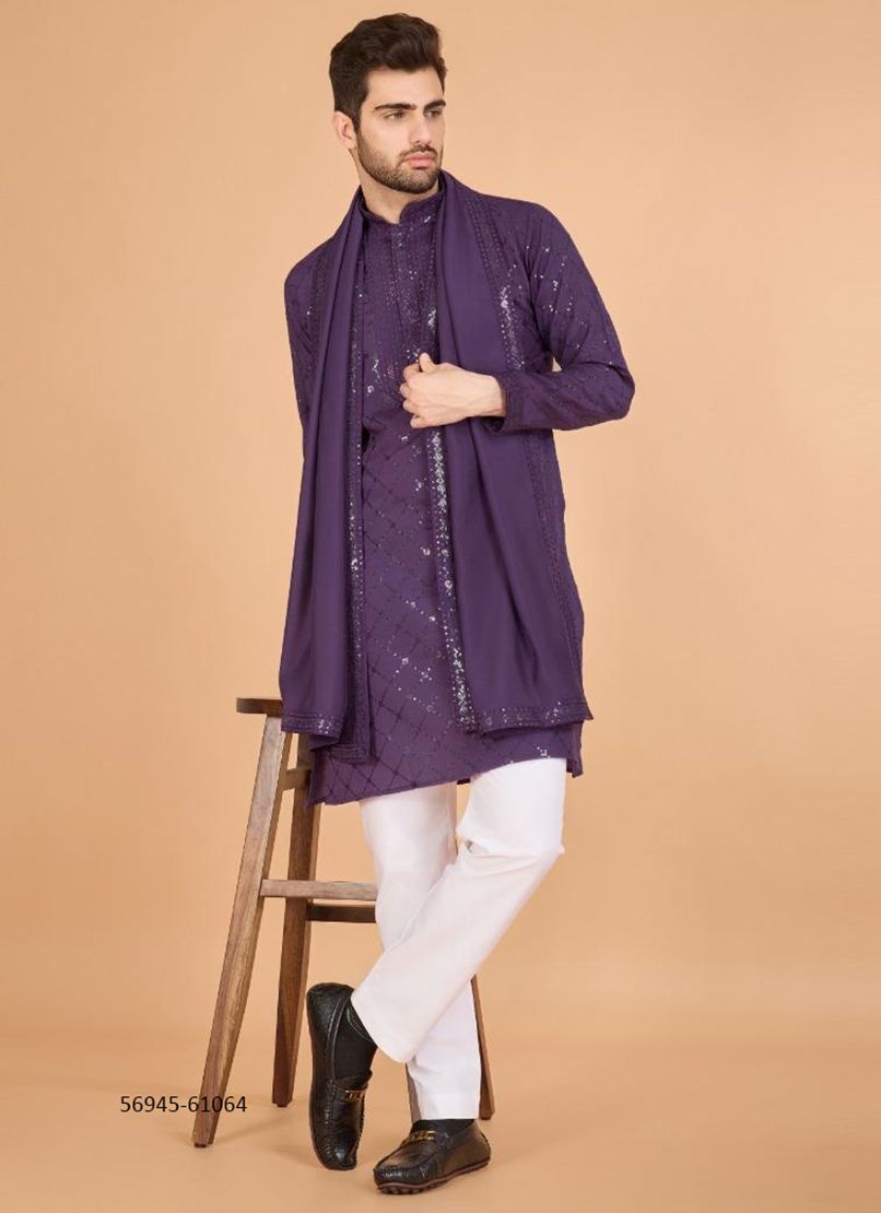 VASTRA MANTRA - Catalog # 56945 (Set of 6 Men's Ethnic Wear) by Brand SHUBHKALA VASTRA MANTRA - Catalog # 56945 (Set of 6 Men's Ethnic Wear) by Brand SHUBHKALA