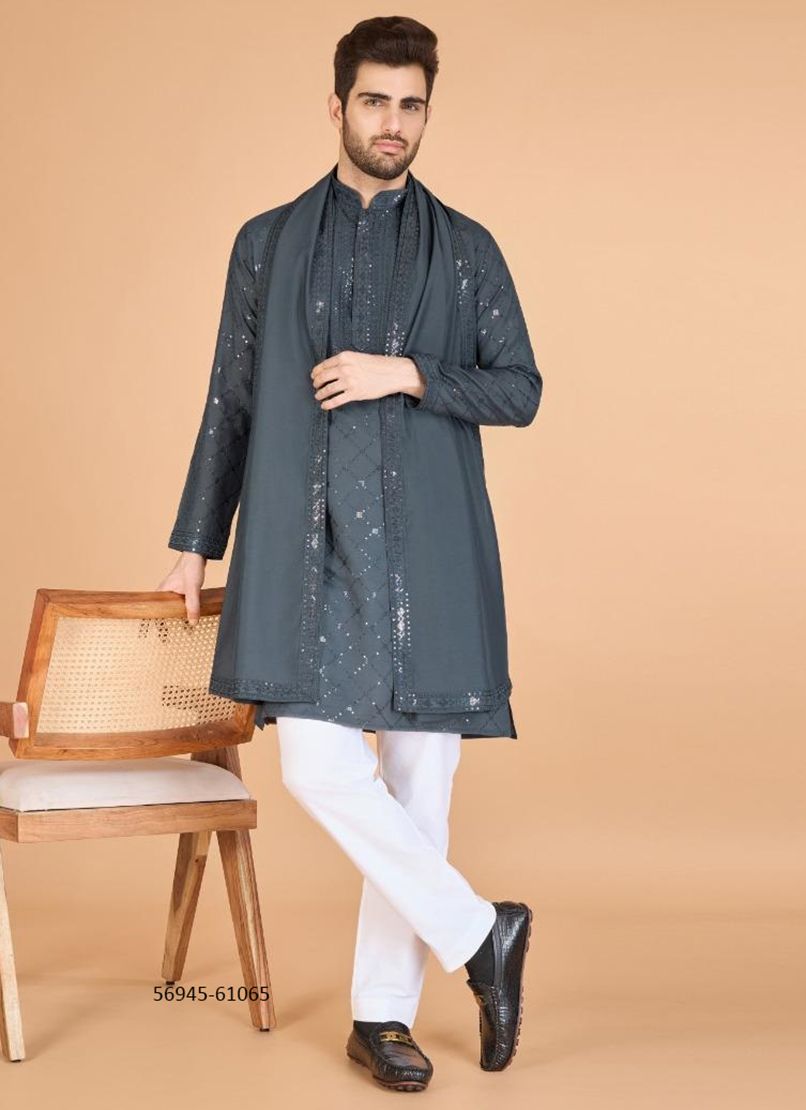 VASTRA MANTRA - Catalog # 56945 (Set of 6 Men's Ethnic Wear) by Brand SHUBHKALA VASTRA MANTRA - Catalog # 56945 (Set of 6 Men's Ethnic Wear) by Brand SHUBHKALA