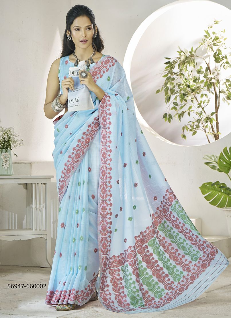 DISHA SILK - Catalog # 56947 (Set of 6 Sarees) by Brand RAJPATH FABRICS